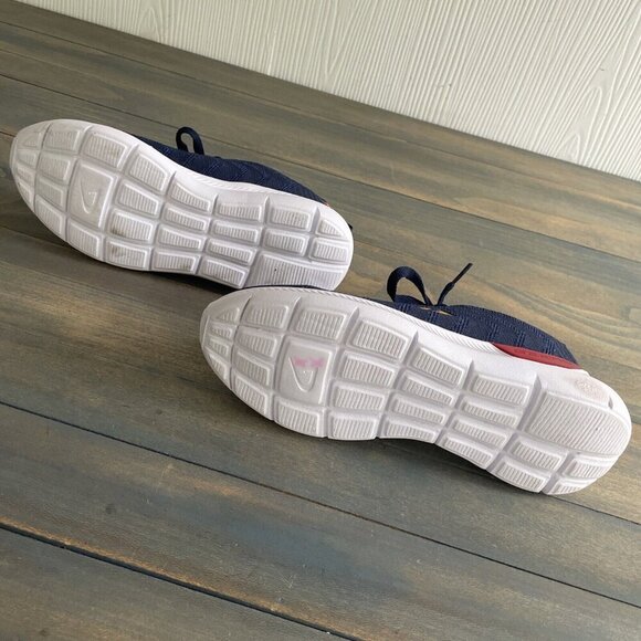 Geers by Dream Seek Womens Size 4 Casual Blue & Red Athletic Sneakers (C4) - Picture 6 of 6